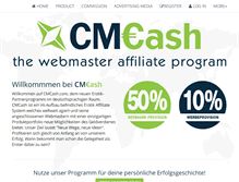 Tablet Screenshot of cmcash.com